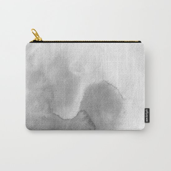 Grey Minimal Carry-All Pouch