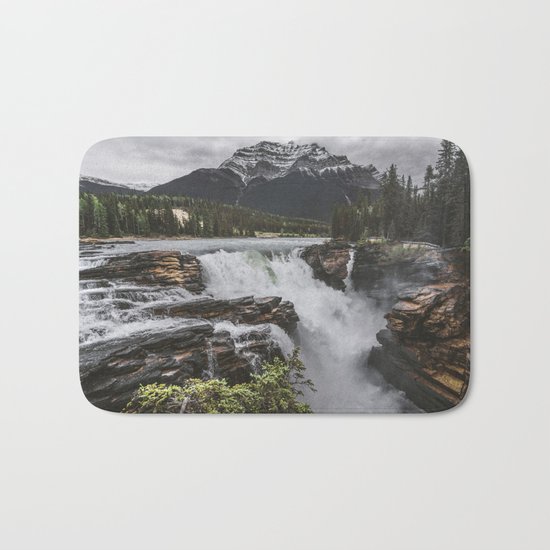 Athabasca Falls Mountain View Bath Mat