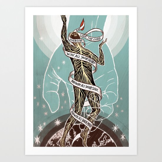 Every Fiber of Your Being Art Print