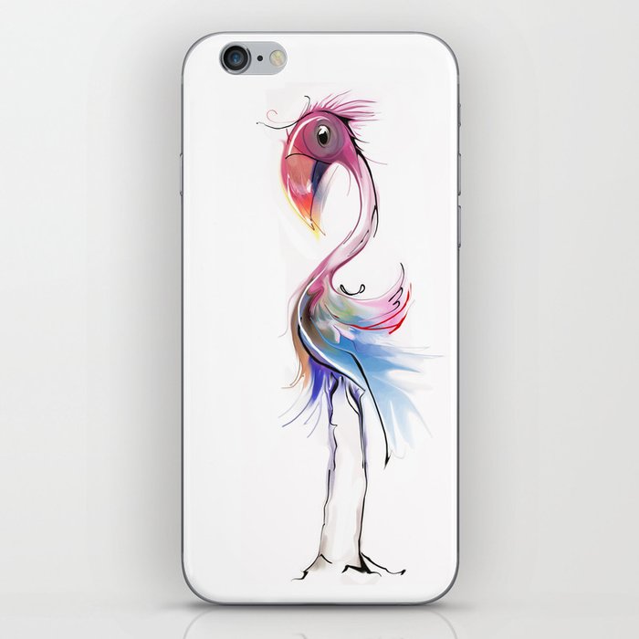 flamingo iPhone Skin