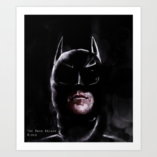 Gotham's Knight Art Print