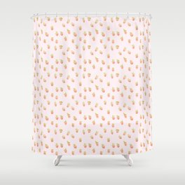 strawberry peach Shower Curtain