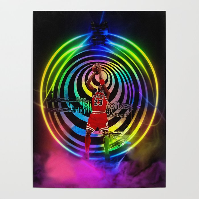 Vintage Basketball 97 - Jordan - Energized Poster