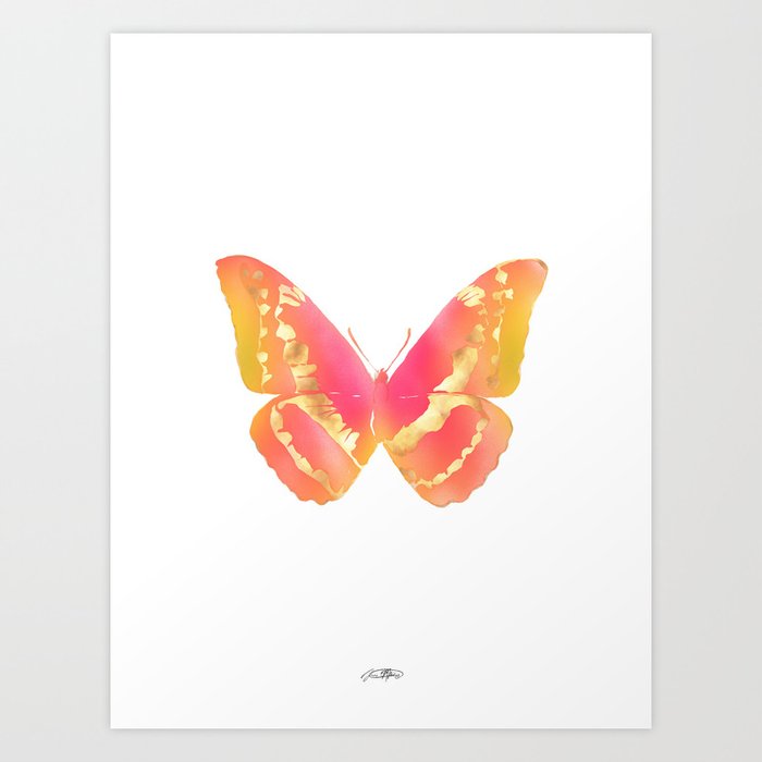 butterflies / psyche 057 Art Print