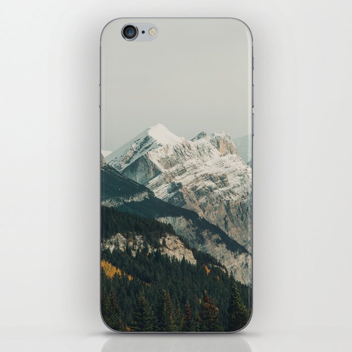 Rocky Mountain Fog - Nature and Landscape Photography iPhone Skin