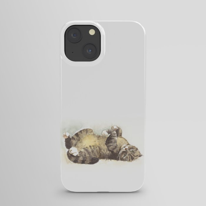 Tabby cat iPhone Case