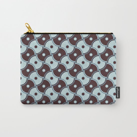 Brawn blue pattern 5 Carry-All Pouch