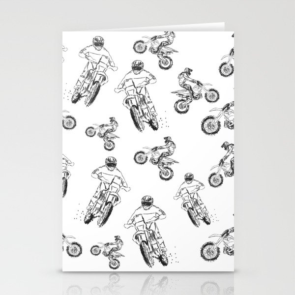 Motocross Stationery Cards