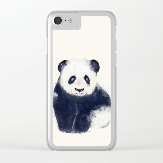 little panda bear Clear iPhone Case