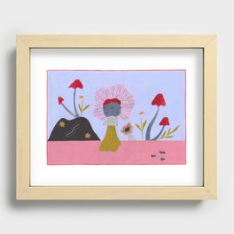 Gemini Fungi and the Three Ants Recessed Framed Print