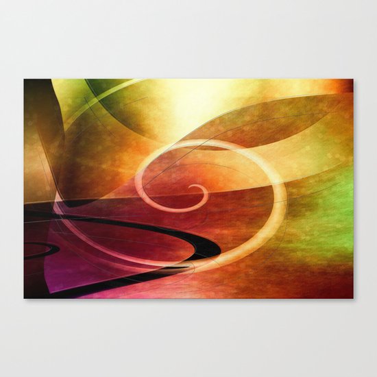 Multicolored abstract 2016 021 Canvas Print