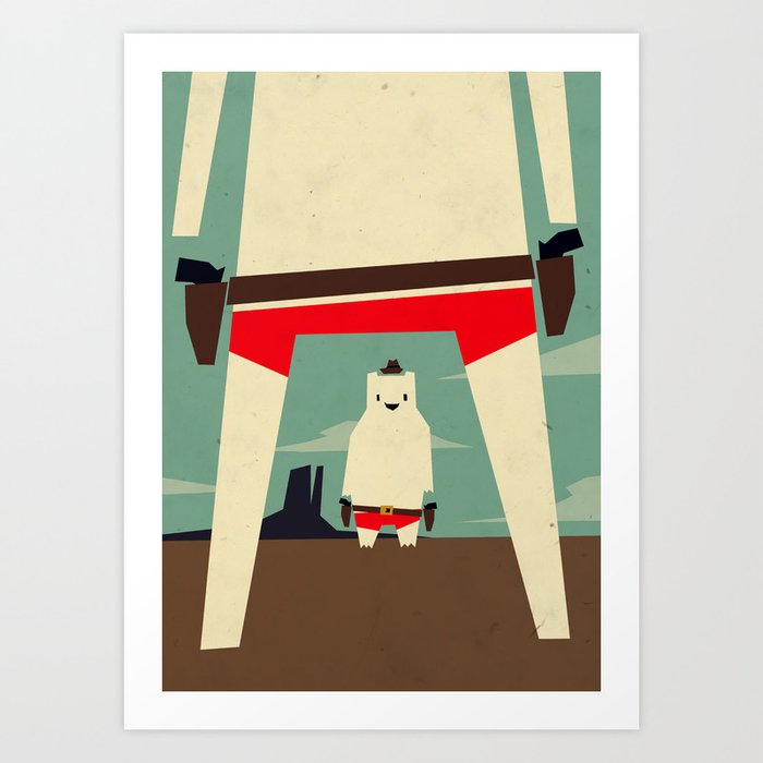 Discover the motif HIGH NOON by Yetiland as a print at TOPPOSTER