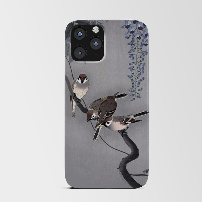 Wisteria Songbirds iPhone Card Case