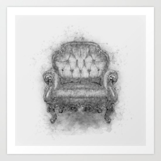 Sit a Bit! Art Print