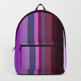 Shades of Lilac French Lilac, Lavender, Jazzberry Jam & Pink Vertical Stripes Backpack | Frenchlilac, Inkstripes, Stripes, Turkishrose, Digitaldrawing, Lavender, Contemporary, Vertical, Vintage, Purplepilllow 