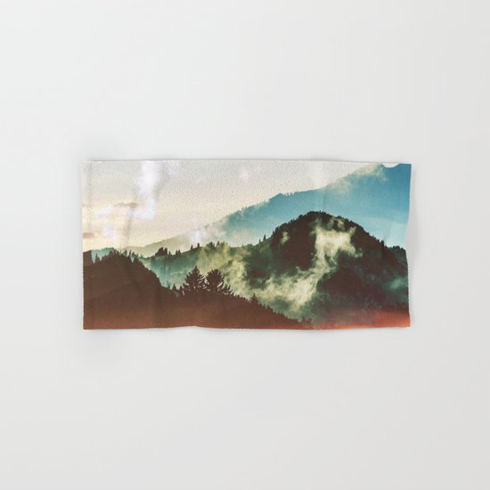 Mighty Mountain #society6 #decor #buyart Hand & Bath Towel