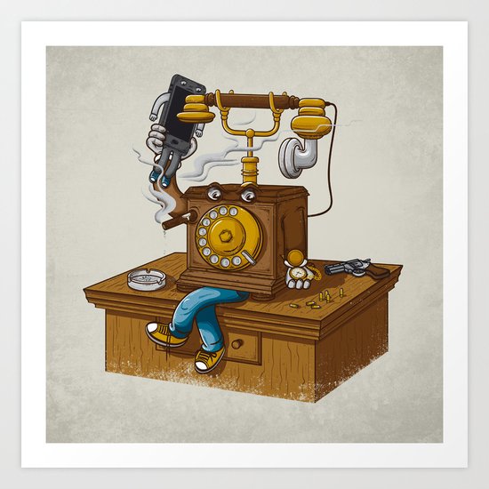 Criminal Business Art Print