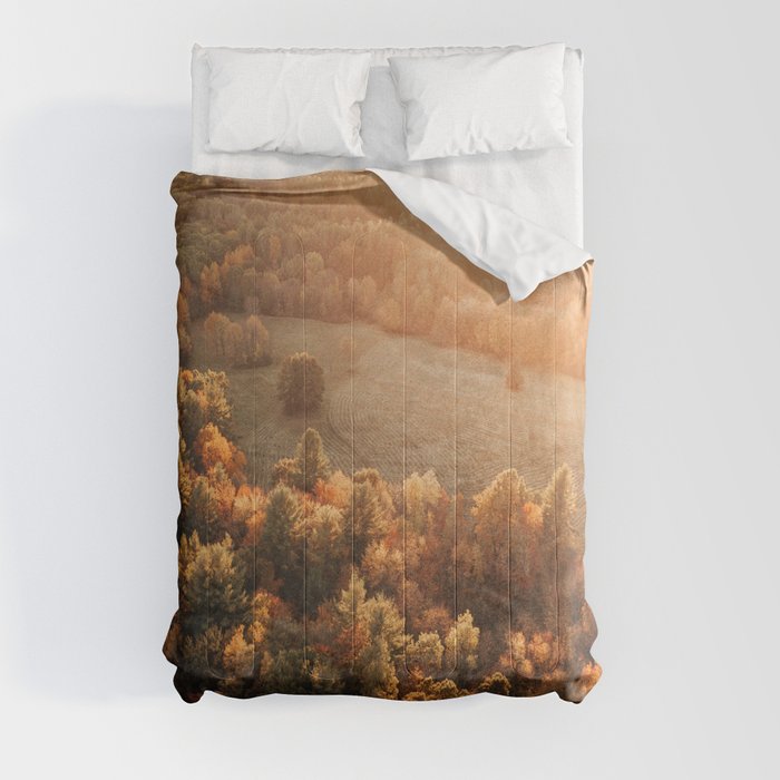 high angle view of Vermont Comforter