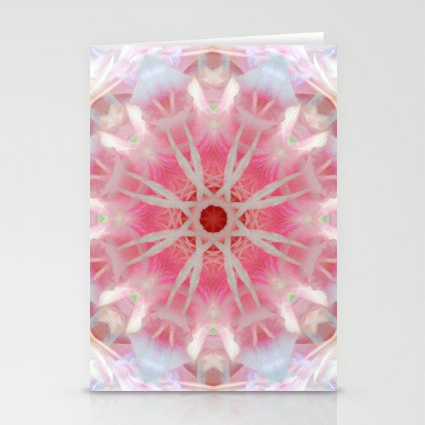 Mandala from Pink Flower Stationery Cards