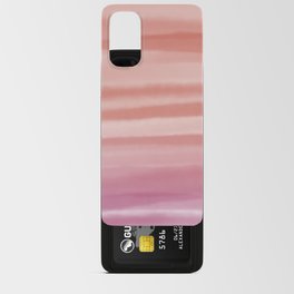 Pink and orange love Android Card Case