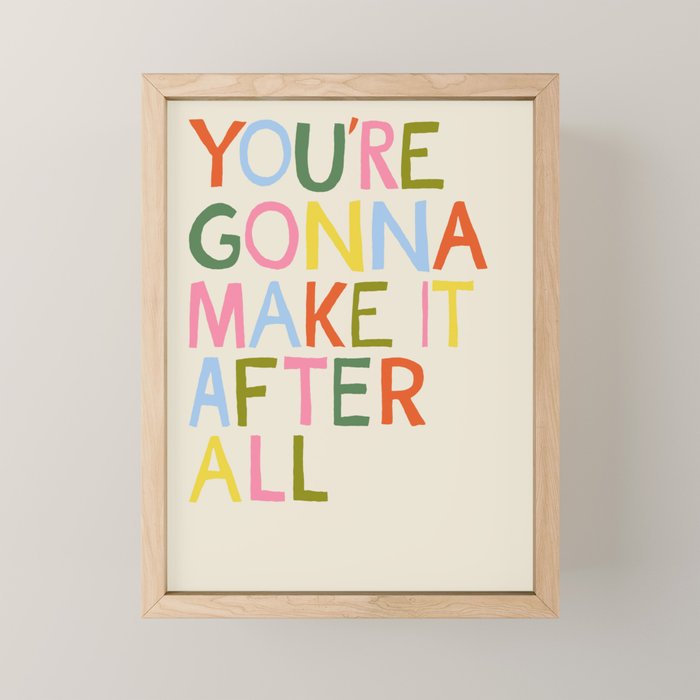 Framed Mini Art Print