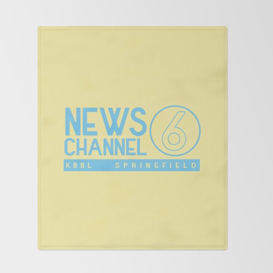 KBBL Springfield Camera Crew Throw Blanket