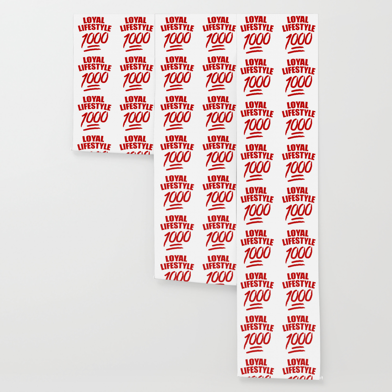 Loyal Lifestyle 1000 Stacked Arch Logo Wallpaper By Loyallifestyle1000 Society6