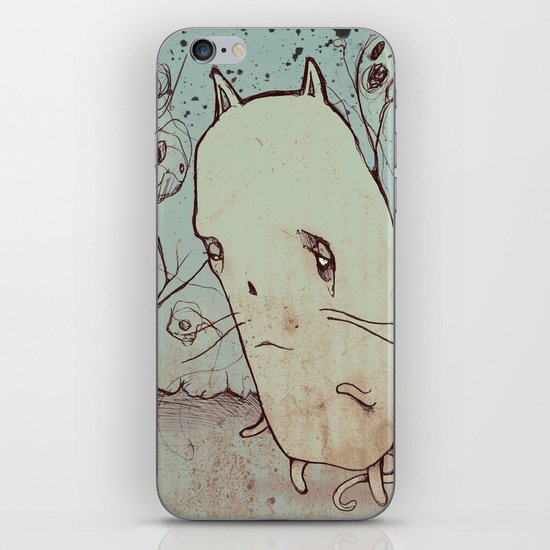 Ghost Cat iPhone Skin
