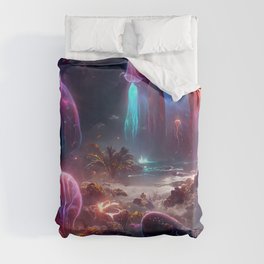 Distant Worlds - The Gateway Duvet Cover