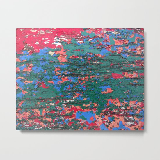 Chipping Paint Metal Print