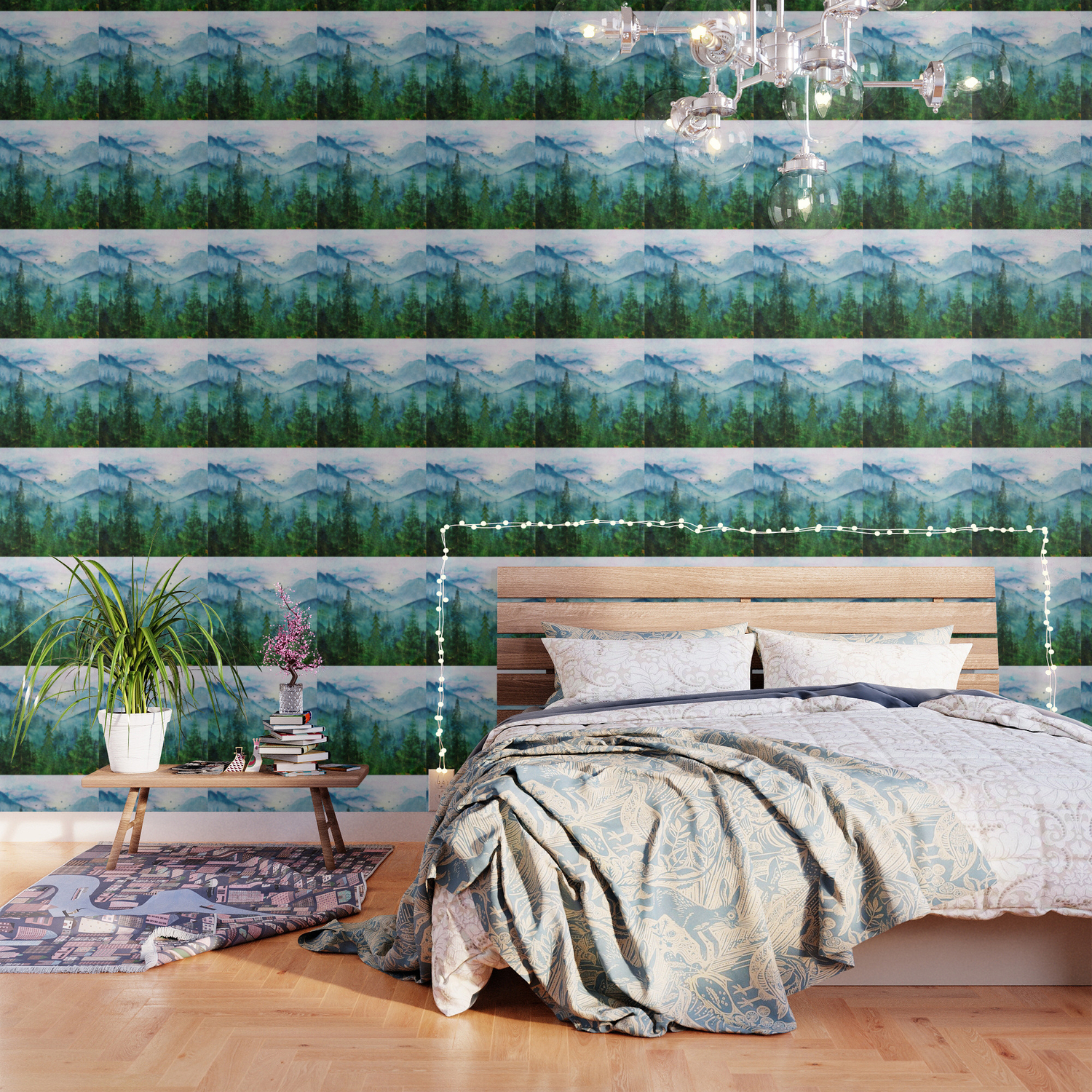 Spring Mountainscape Wallpaper By Nadja1 Society6