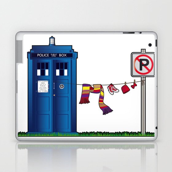 Doctor Who Tardis Wardrobe Laptop Ipad Skin By Logoloco Society6