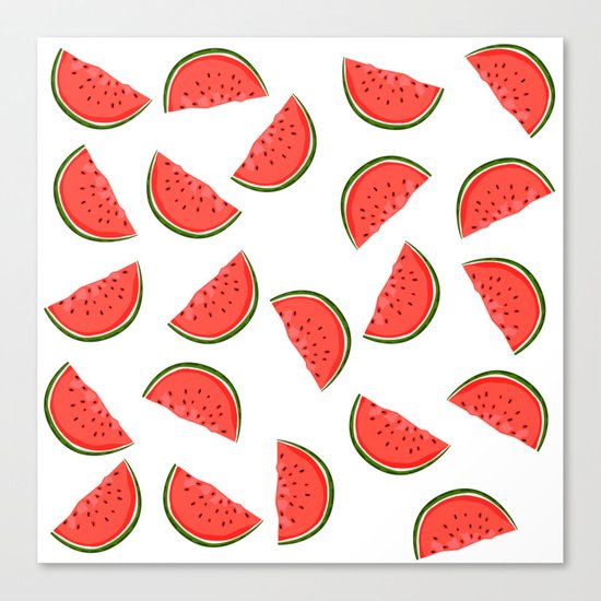 Watermelons Canvas Print