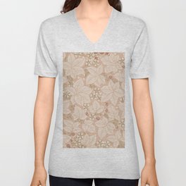 William Morris "Bramble" 1. V Neck T Shirt