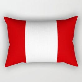 Flag of peru -Peruvian, Lima, latin america,america, quechua,aymara, andean, Arequipa,Piruw Rectangular Pillow
