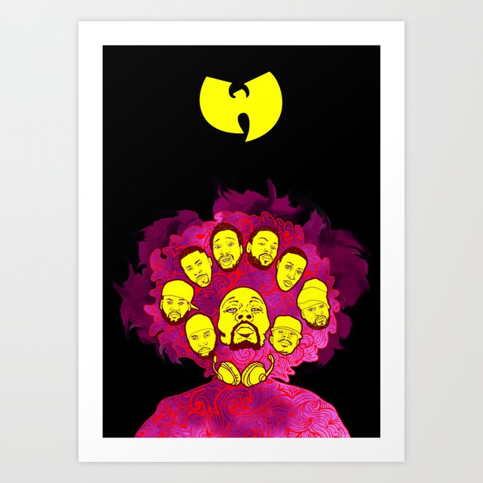 Wu Tang Purple Haze Art Print By Getaloadageo Society6