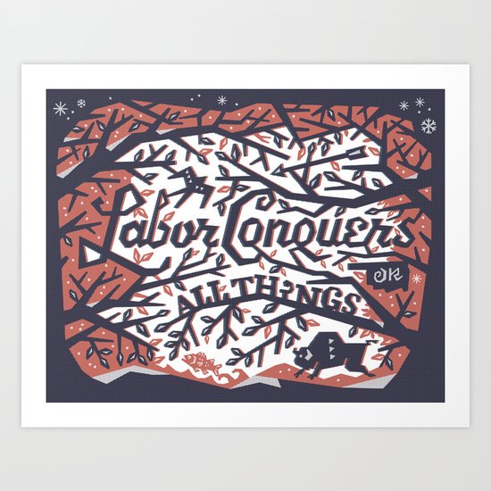 OKLAHOMA Art Print