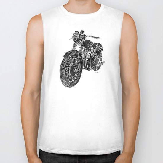 Vintage BSA Super Rocket Motorcycle Biker Tank