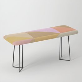 Geometric Shapes 10 in Pastel Bench