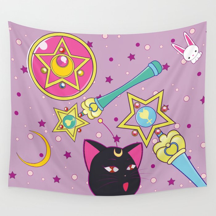 Sailor Moon Wall Tapestry By Myimagesart Society6