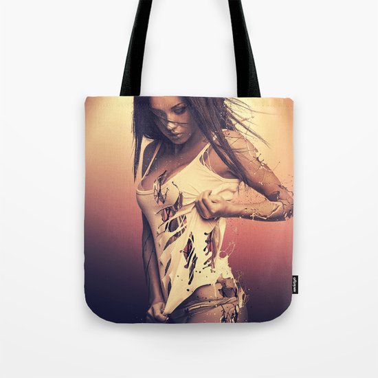 Fractured 01 Tote Bag