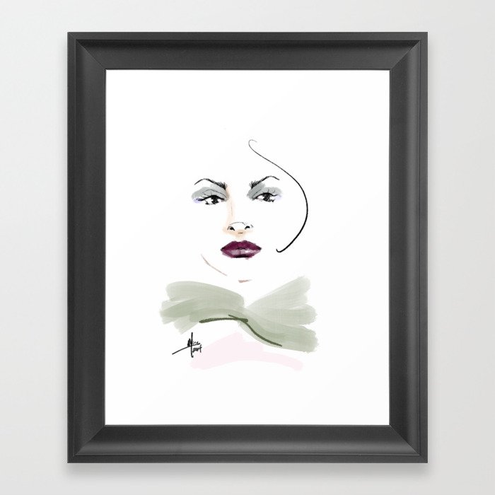 Fashionable Intentions Framed Art Print