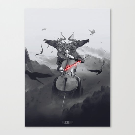 Silence Canvas Print
