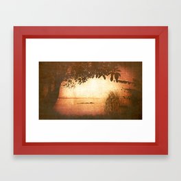 You can always count on the Red River Framed Art Print