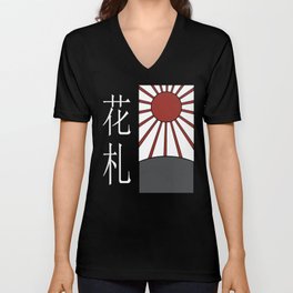 Hanafuda V Neck T Shirt