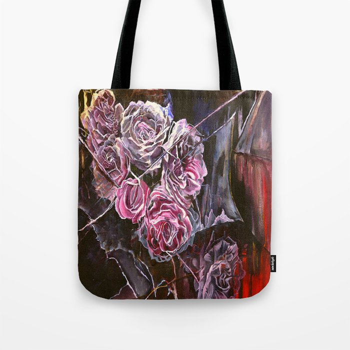 "Mom's Roses" Tote Bag