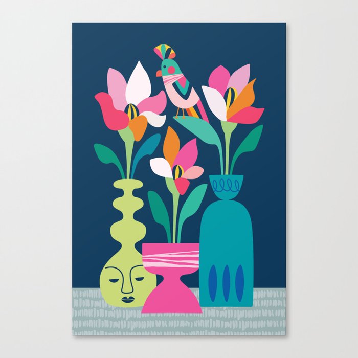 Magnolias Canvas Print