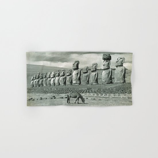 EASTER ISLAND VISTA Hand & Bath Towel
