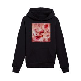 Scattered Petals Kids Pullover Hoodie