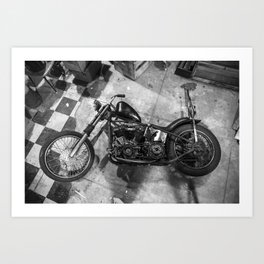 Chases Knucklehead Art Print